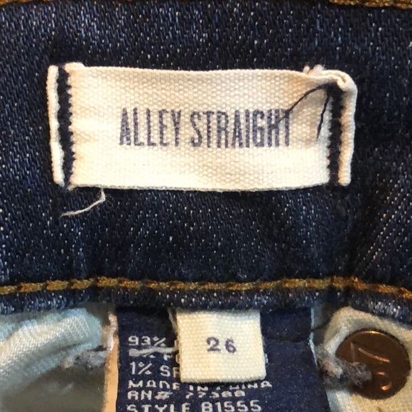 Madewell Alley Straight Jeans Size 26 - Picture 5 of 7